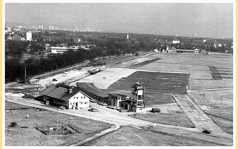 Flugwerft, Flugleitung und Tower