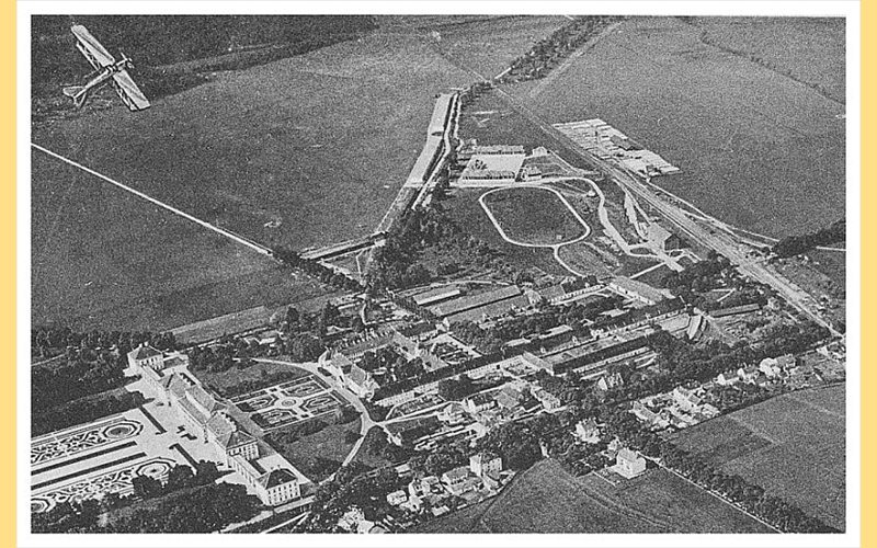 Ausbau des Flugplatzes 1914