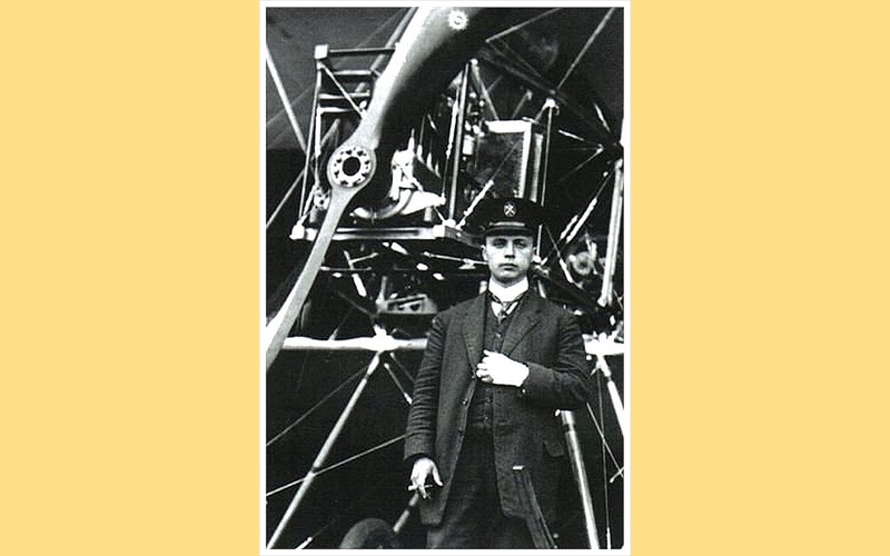 Gustav Otto, Flugzeugfabrikant in Milbertshofen